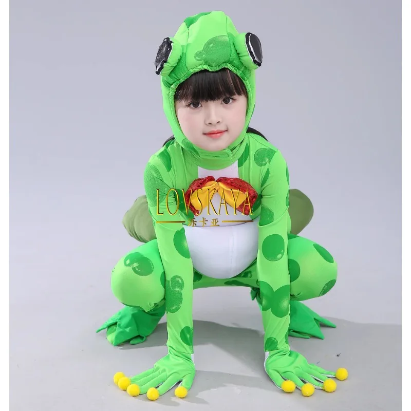 Children's Frog Performance Clothing Children's Shape Performance Cartoon performance costumes