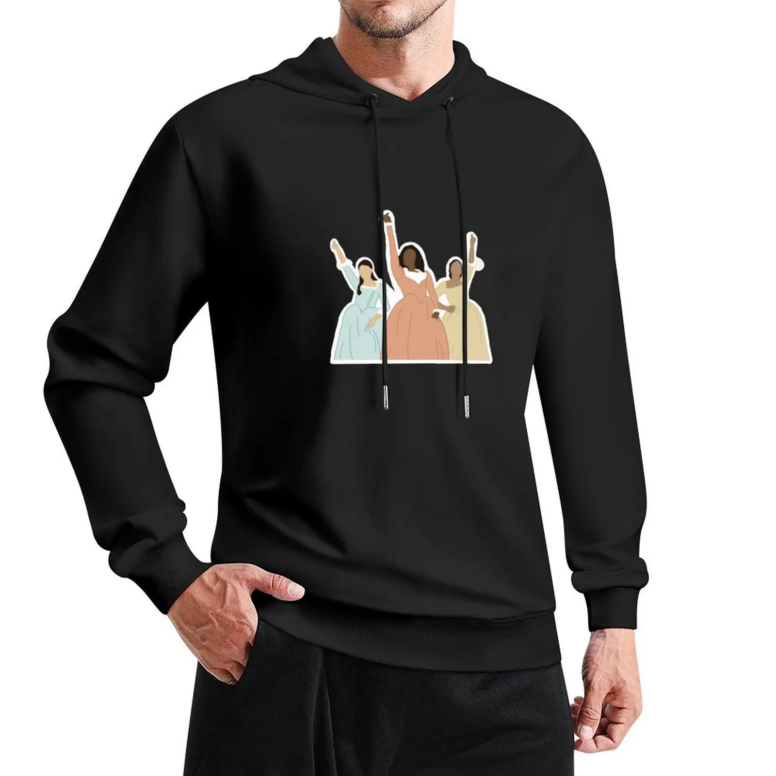 

Schuyler Sisters Pullover Hoodie men's winter sweater hoodie men