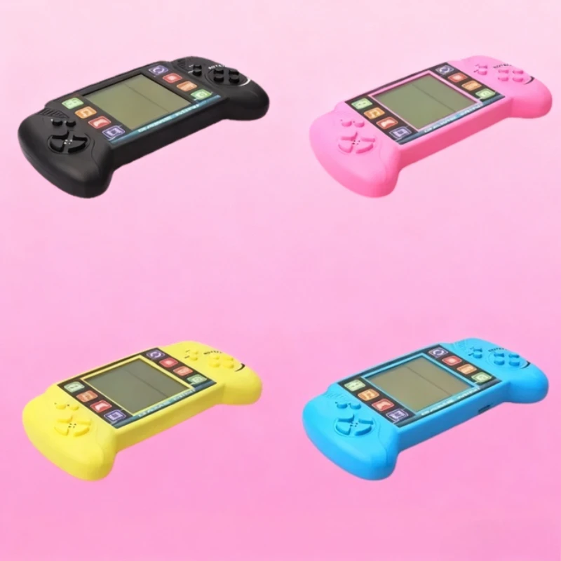 

Portable Classic Nostalgic Tetris Game Machine Educational Toys Screen Handheld Pocket Gaming Player Electronic Toys