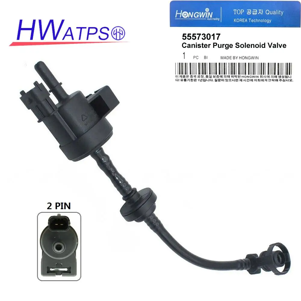 Vapor Canister Purge Valve For Buick Encore Chevrolet Cruze Sonic Trax 4 Cyl 1.4L 2012-2020 55573017 2M1338 CP781 PV704 55576071