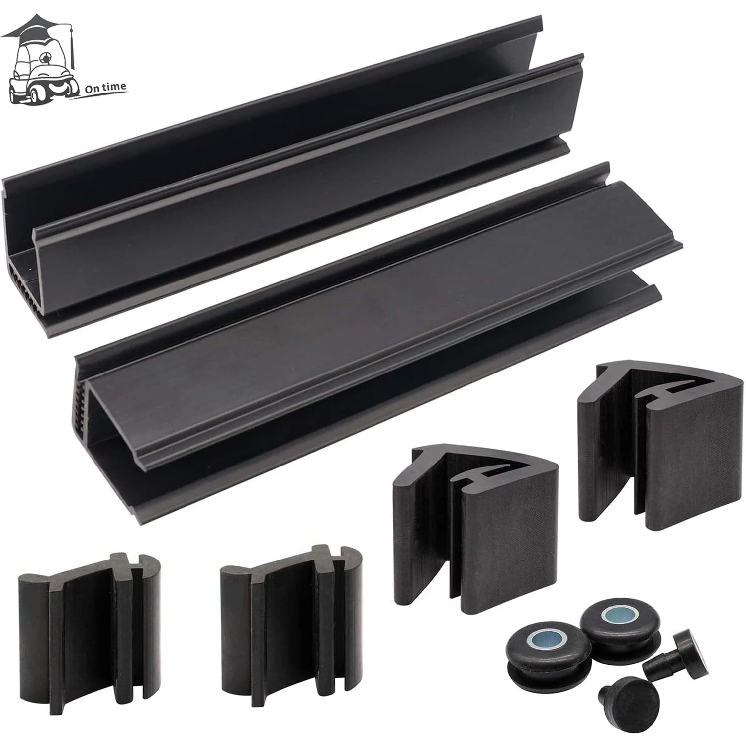 Kits de Clip de goma para parabrisas de carrito de Golf para EZGO RXV 2008-UP OEM 603198 603201 603852 604116 604115