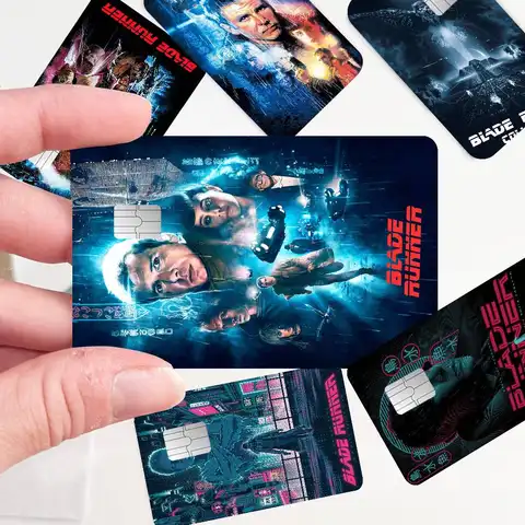Movie B-Blade-Runner Different Styles Poker Sticker Film Tape Skin For Credit Card Debit Card Big Chip
