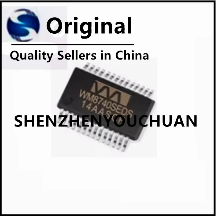 

(1-100piece)WM8740SEDS WM8740 SSOP28 IC Chipset New Original