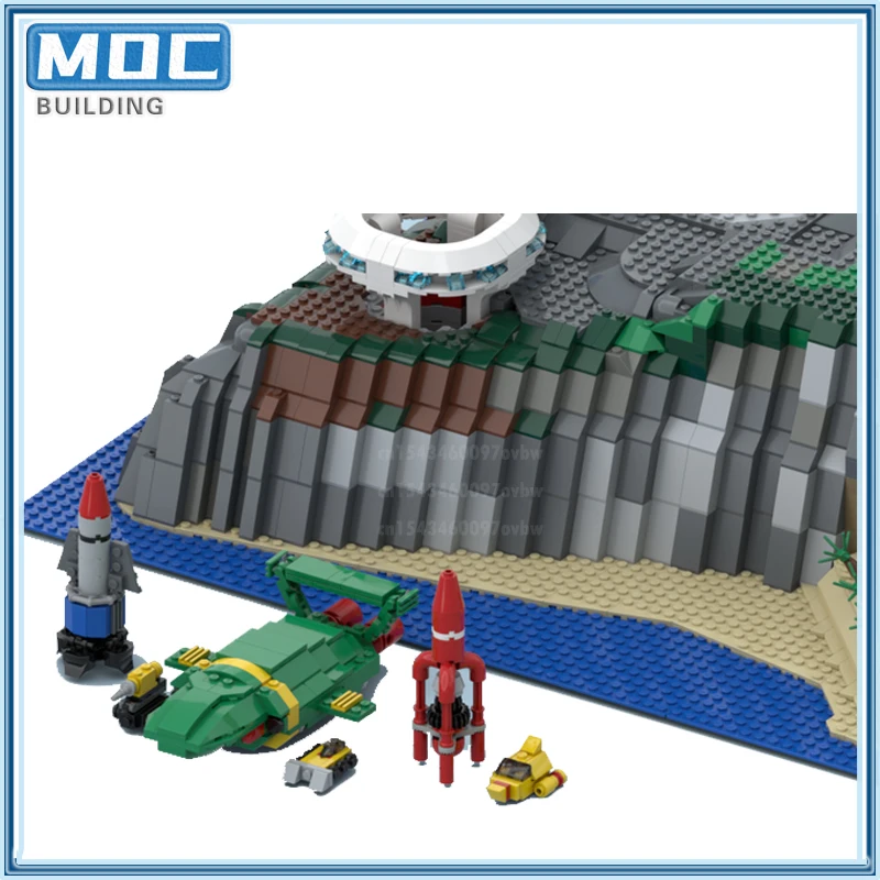 

New Movie Scene Creation Specialist Moc Southern Gate of Rammas Echor Street View Model Block Collection DIY Kid Toy Gift