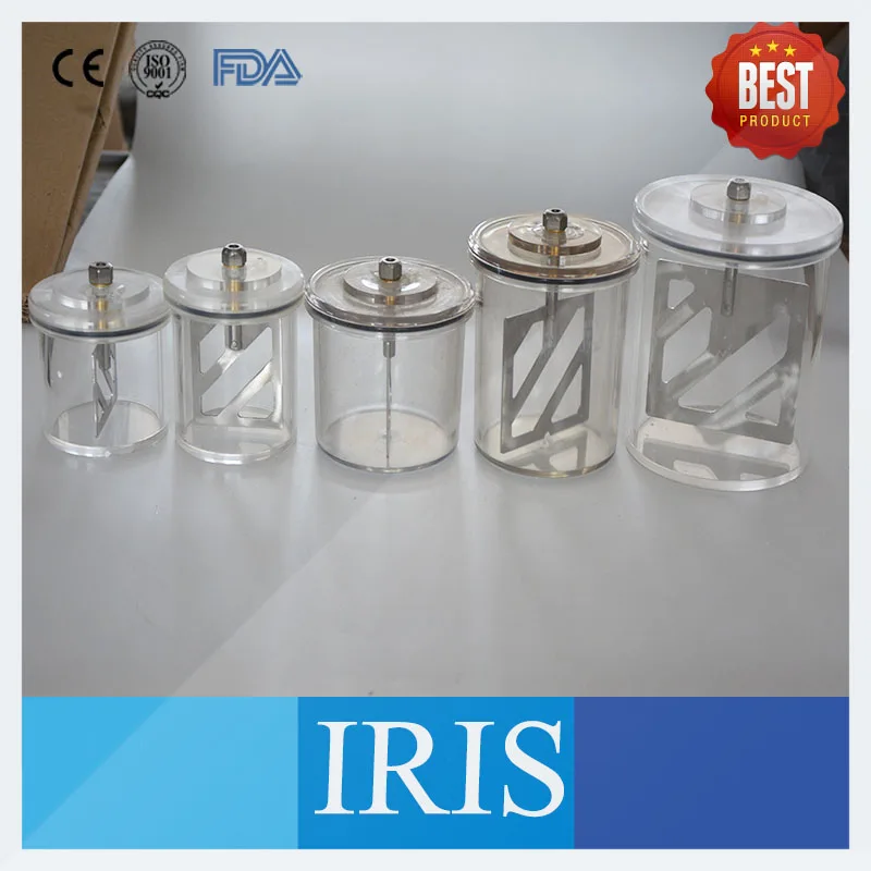 Dental Lab Equipment Mixing Cups 200ml 300ml 550ml 750ml Mixing Beaker For Dental Vacuum Mixer