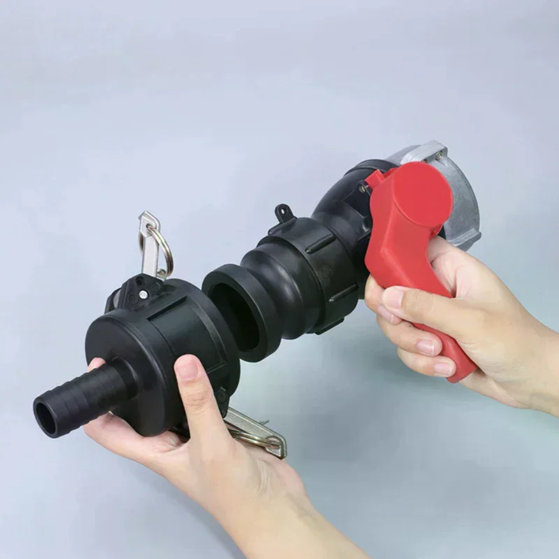 رشاقته موصل سالب IBC خزان محول 60 مللي متر أنثى Camlock المقرنة PP المواد Camlock المناسب #3