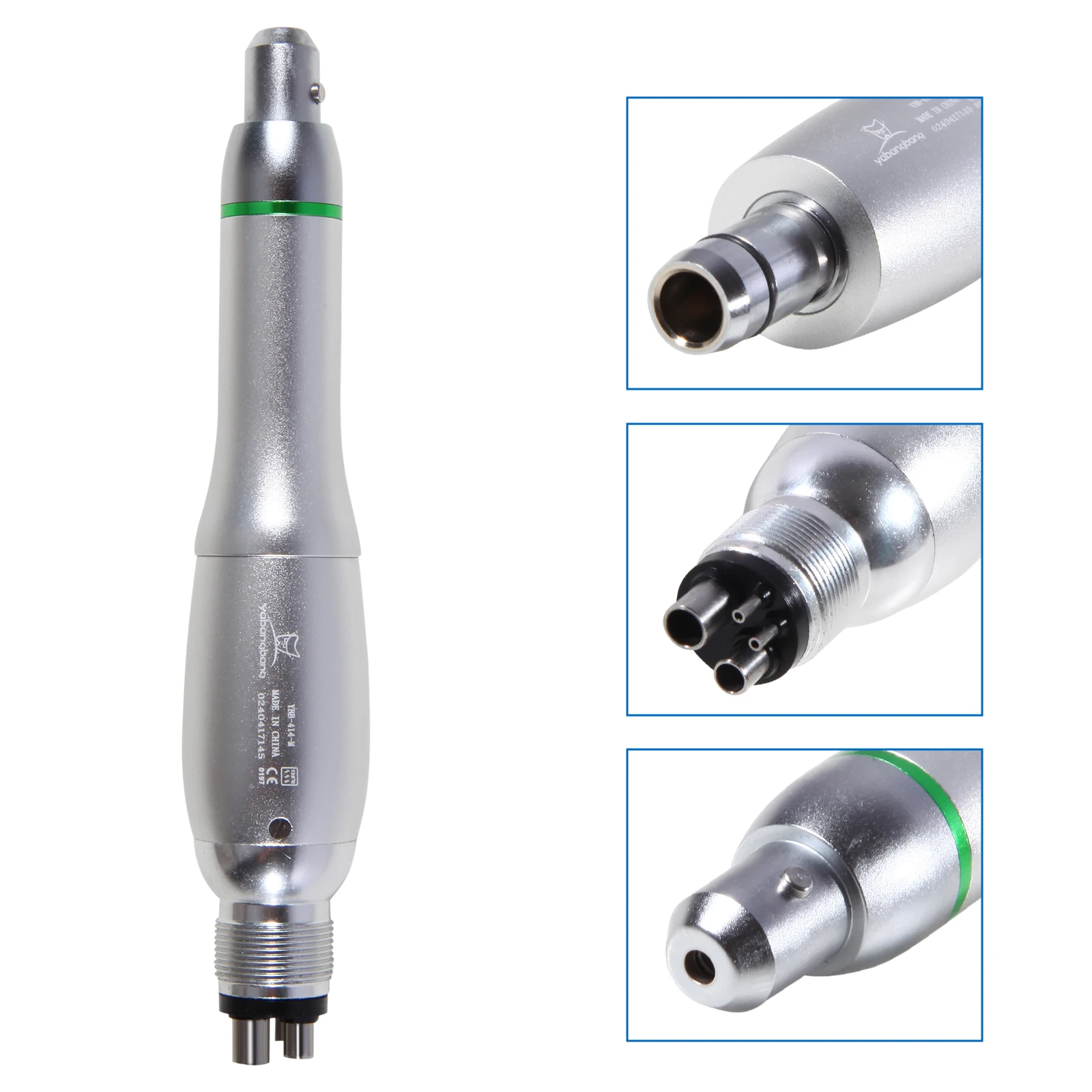 Hot sell Yabangbang 360 Degree Swivel den tal Hygiene Prophy Handpiece Air Motor 4:1 Reduction Speed Straight  Nose Cone 2/4 Hol