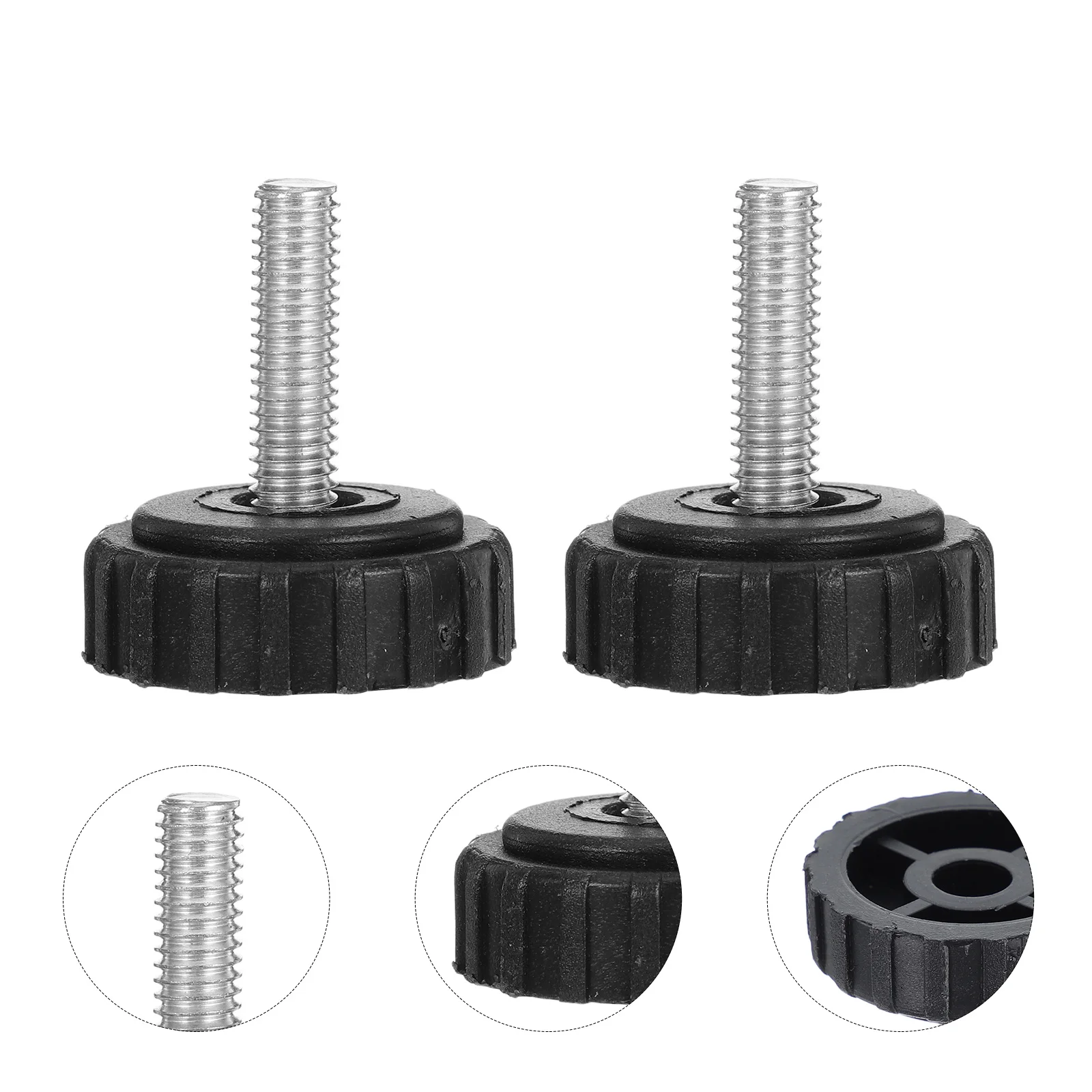 

12Pcs Anti Slip Furniture Feet Adjustable Levelers Pads for Table Chair Sofa Bed Cabinet Nonslip Floor Protectors
