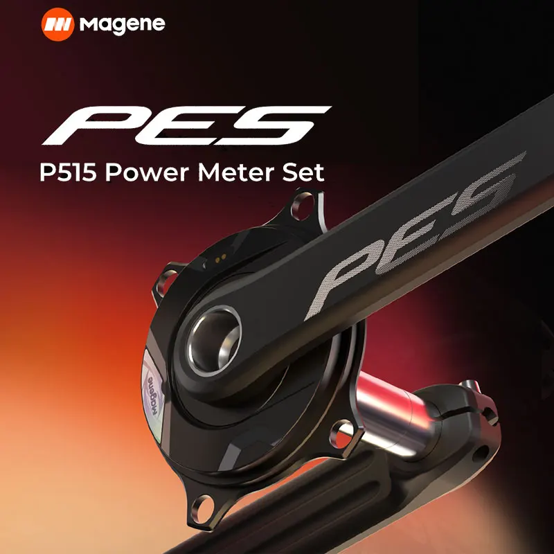 Набор измерителей мощности Magene PES P515, 4 болта, 110BCD, 24 мм, педаль каденции, баланс, муравей, стальной шпиндель, шатун, звездочка для Shimano Sram