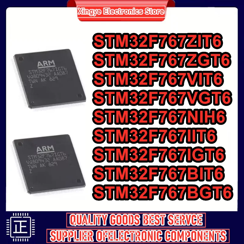 

STM32F767IIT6 STM32F767VIT6 STM32F767IGT6 STM32F767BIT6 STM32F767ZIT6 STM32F767ZGT6 STM32F767VGT6 STM32F767NIH6 STM32F767BGT6