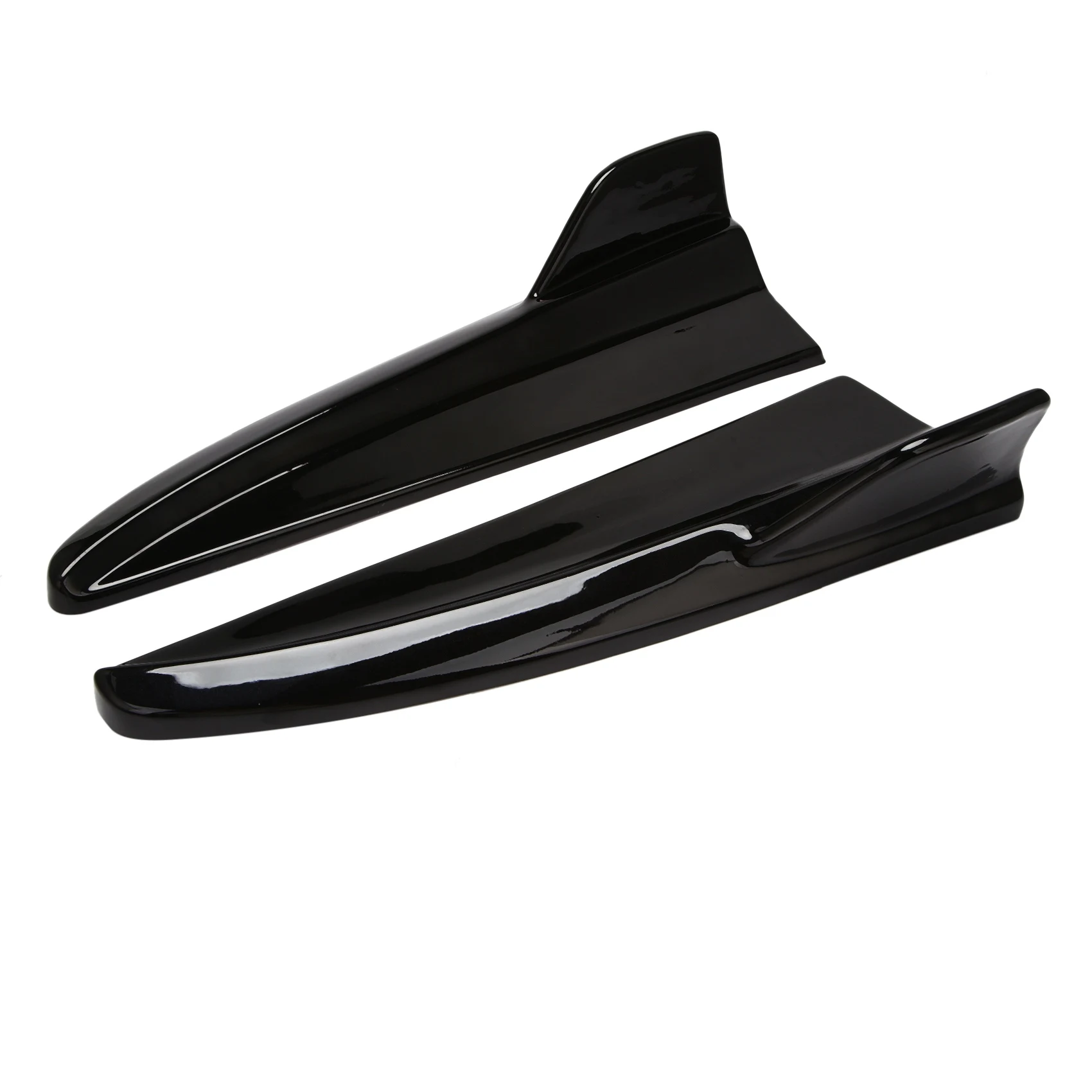 

Car Rear Bumper Lip Diffuser Splitter Spoiler for Mercedes Benz C-Cl W205 C180 C200 C300 C63 2015-2021 Black