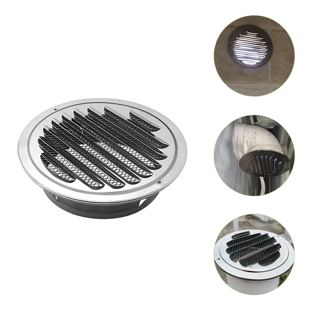 Cover Vent Air Ventilation Grille Exhaust Halloween Christmas New Year Air Vent Cover Stainless Steel Exhaust Fan Vent Cover