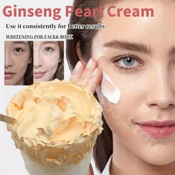 Forte efficace migliore crema sbiancante al Ginseng sbiancante viso collo mani piedi senza effetti collaterali nero scuro illumina la cura della pelle