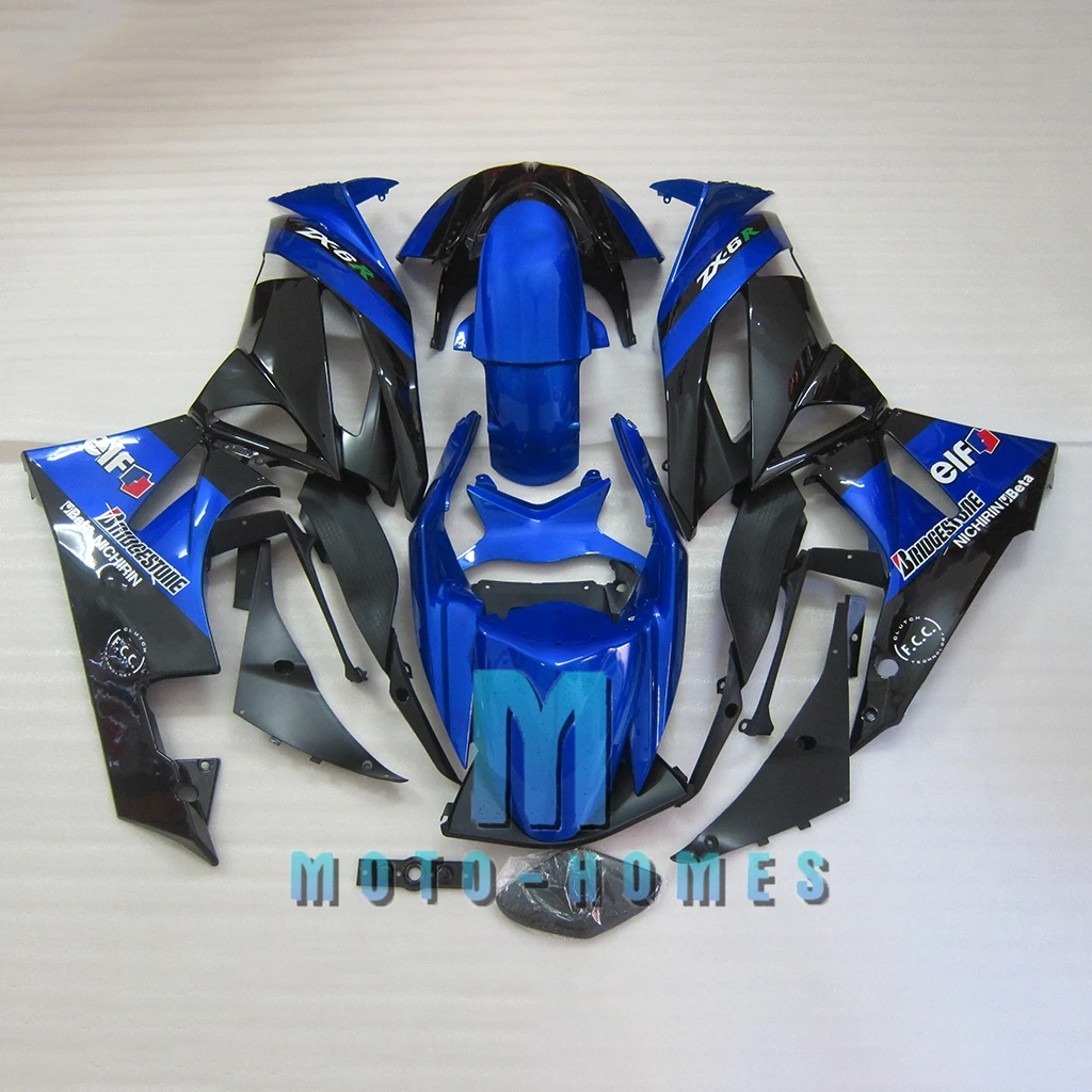 Motorcycle Fairing Set for ZX6R 2009 2010 2011 2012 Kawasaki Ninja ZX 636 6R 09 10 11 12 ABS Street Circuit Injection Bodywork