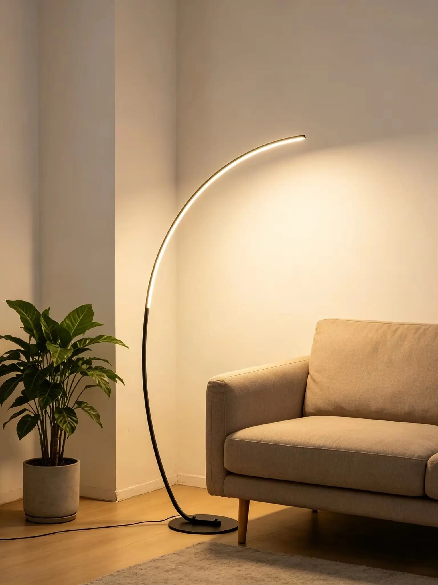 Moderne Stehlampen, stufenlos dimmbare LED-Stehlampe mit 2700K-6500K Farbtemperatur, augenschonende Leselampe mit Timer für Schlafzimmer, Büro, Wohnzimmer