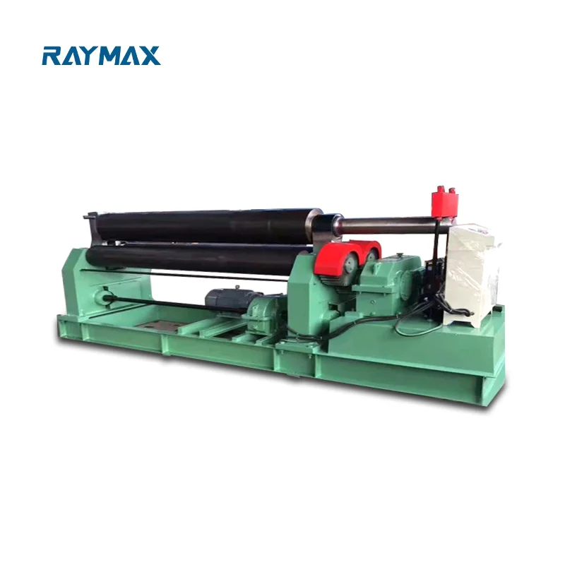 Raymax Convenient 3-Roll Plate Rolling and Bending Machine for Rolling Various Profiles Bending Machine