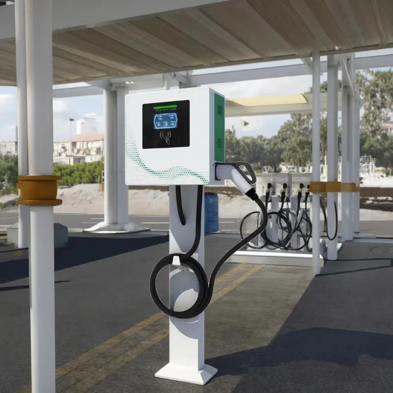 Customized Fast 20kW 30kW 40kW Wall-Mounted EV Charger Station  OCPP1.6 GBT CCS for DC EV Charging CE Certified Rapid Charger