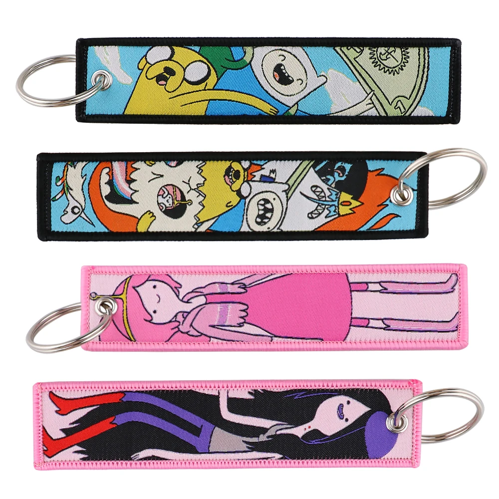 

Cute Cartoon Decoration Key Chain for Motorcycles Key Fobs Holder Key Tag Keyring for Men Women Chaveiro Accessories Gifts