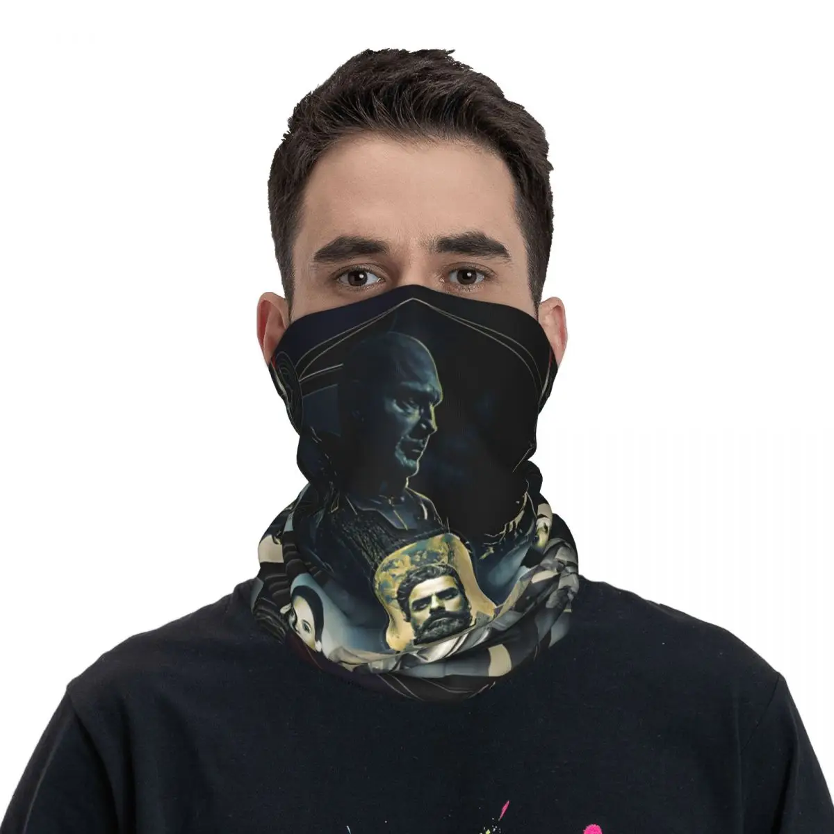 Cool Bandana Neck Cover Motorcycle Club D-Dune Face Scarf Hiking Unisex Adult Windproof