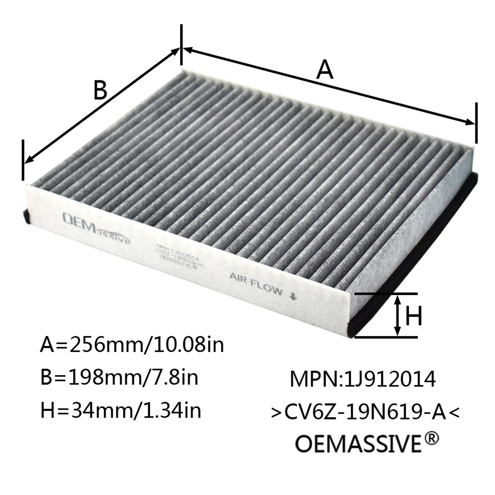 Car Engine & Cabin Pollen Air Filter For Ford Escape Kuga Focus Transit Connect Lincoln MKC 2013 2014 2015 2016 2017 2018 2019