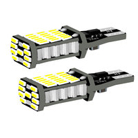 2PCS W16W 921 912 T15 LED Rear Tail Running Turn Signal Fog Brake Reverse Lights for 12V Car Light Bulbs