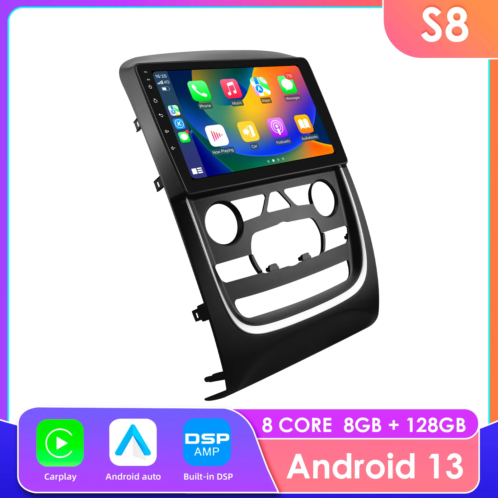 

9-дюймовый экран 4G-LTE 360Camera Carplay Android Автомобильный радиоприемник для Dodge Durango 2013-2018 Автомобильный мультимедийный плеер GPS Авто Стерео RDS