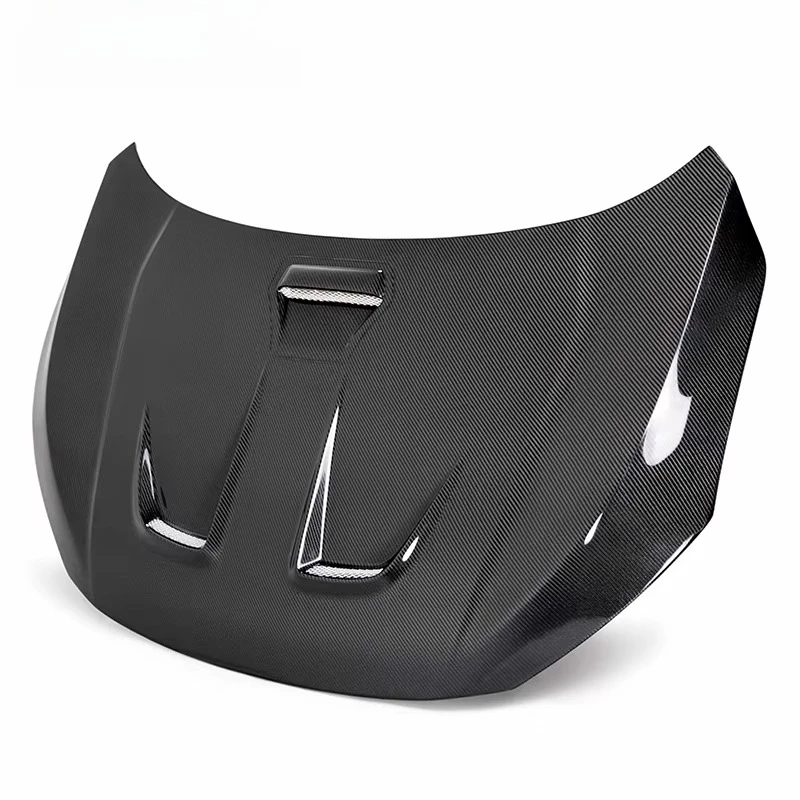 

2022 for Civic 11th Gen Carbon Fiber Front Hood Bonnet RR Style New Condition Engine Cover