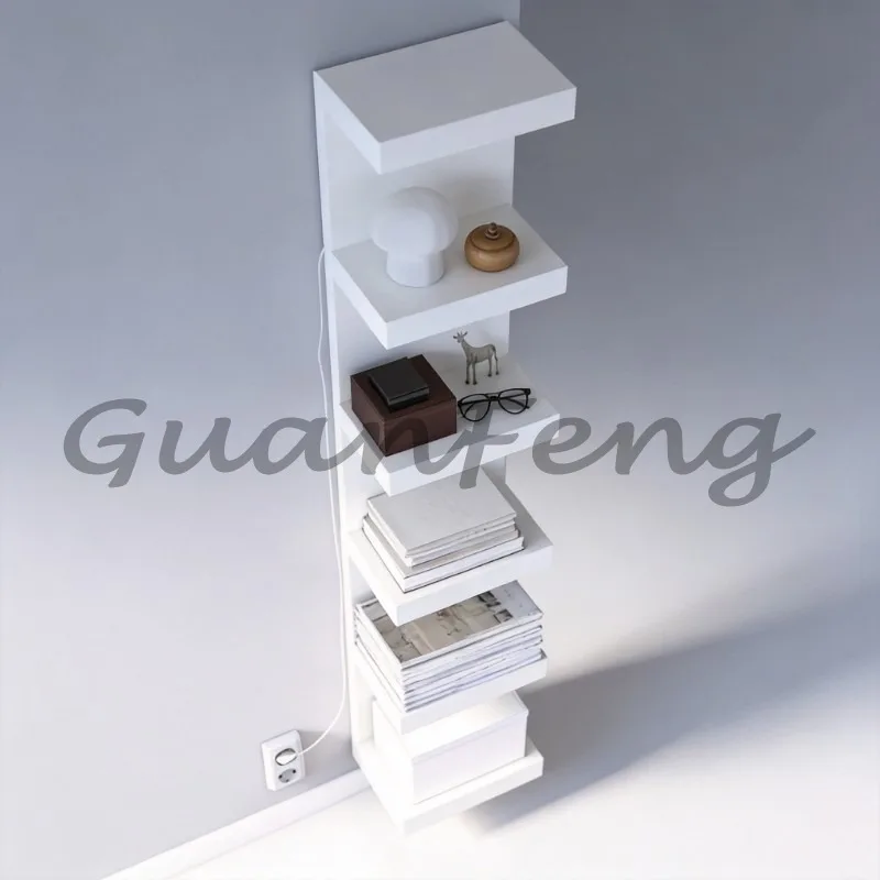 Modern Youth Open‑Style Bookshelf Storage Bookcase, Multi‑Tier Freestanding Display Shelf for Bedroom Study Room