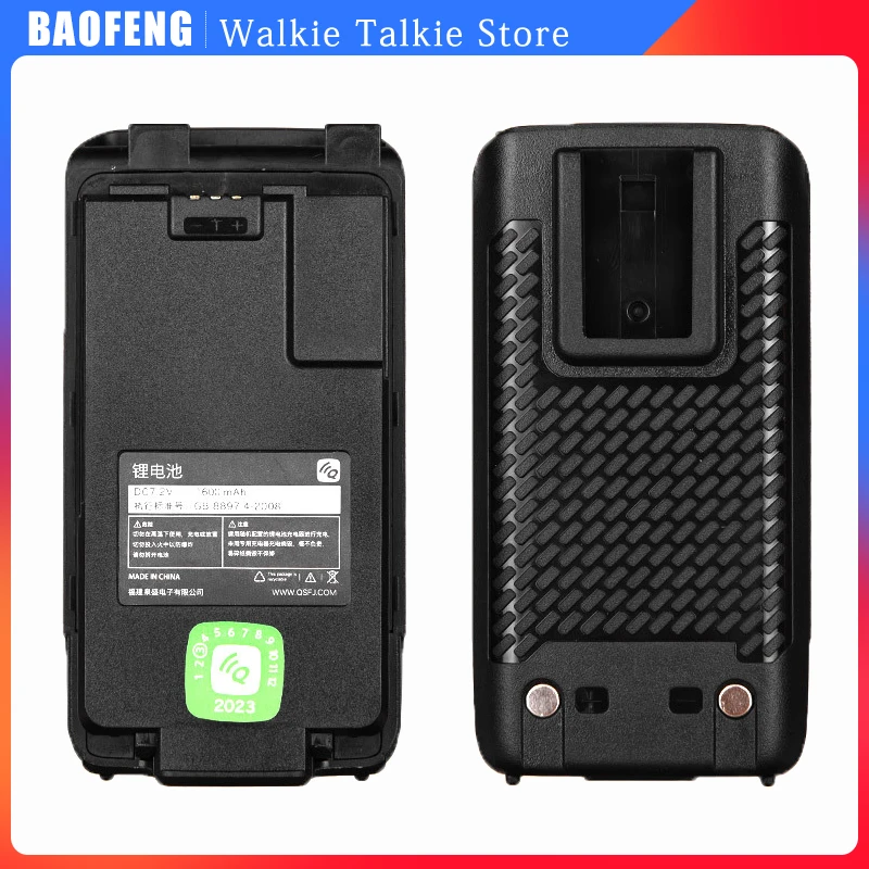 Walkie Talkie UV-K6 UV-K5 QuanSheng Batteries Can Type C USB Charger Two Way CB Radio 7.2V 1600mAh Li-ion Battery for Radio