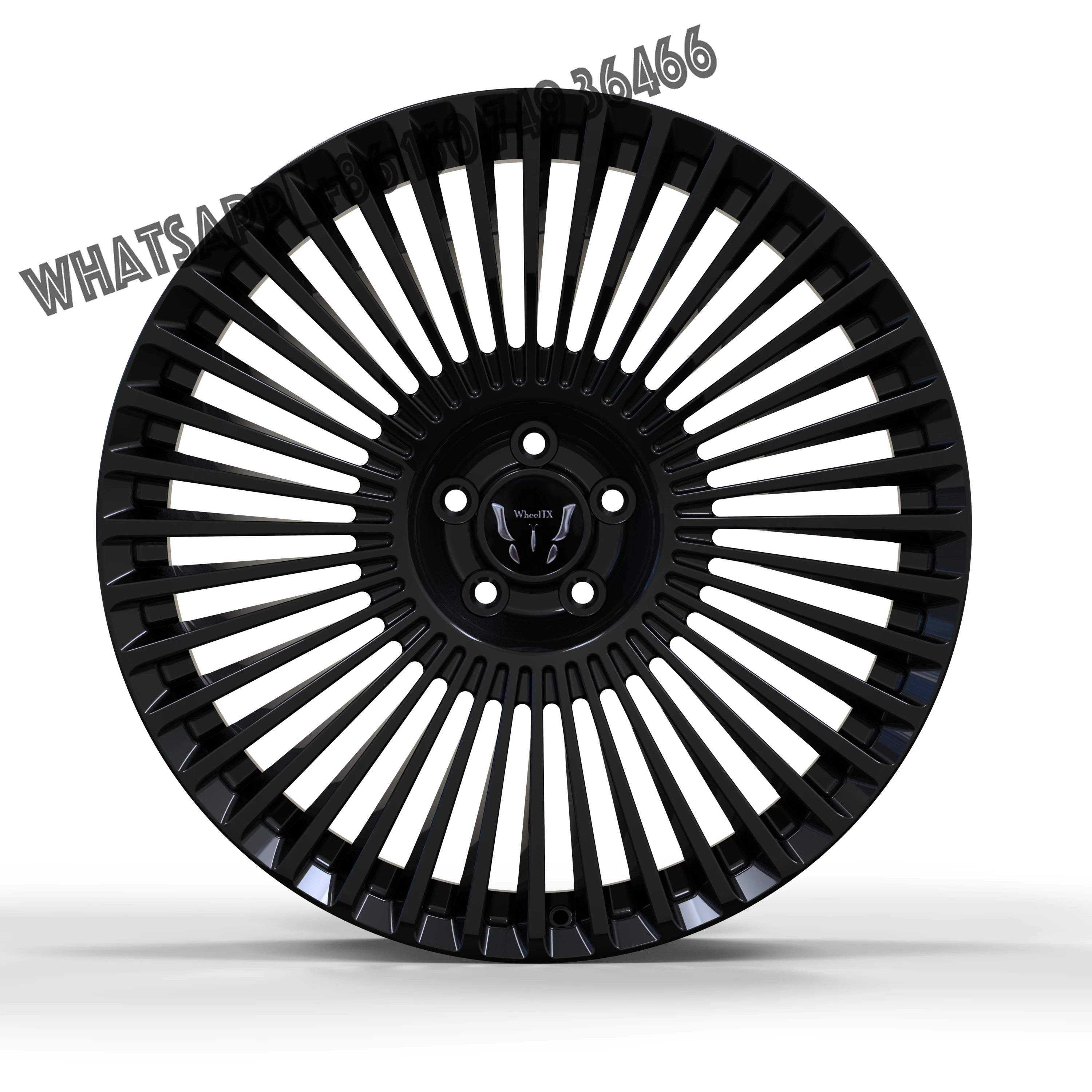 

Polished High Quality Good Looking Car Wheel Aluminum Alloy Wheels with Hubs Be of Different Sizes