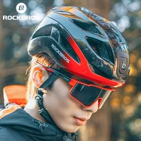 Gafas de Ciclismo ROCKBROS, Gafas Polarizadas Fotocromáticas con Protección UV400, Gafas de Sol para Ciclismo, Gafas de Ciclismo Resistentes al Viento