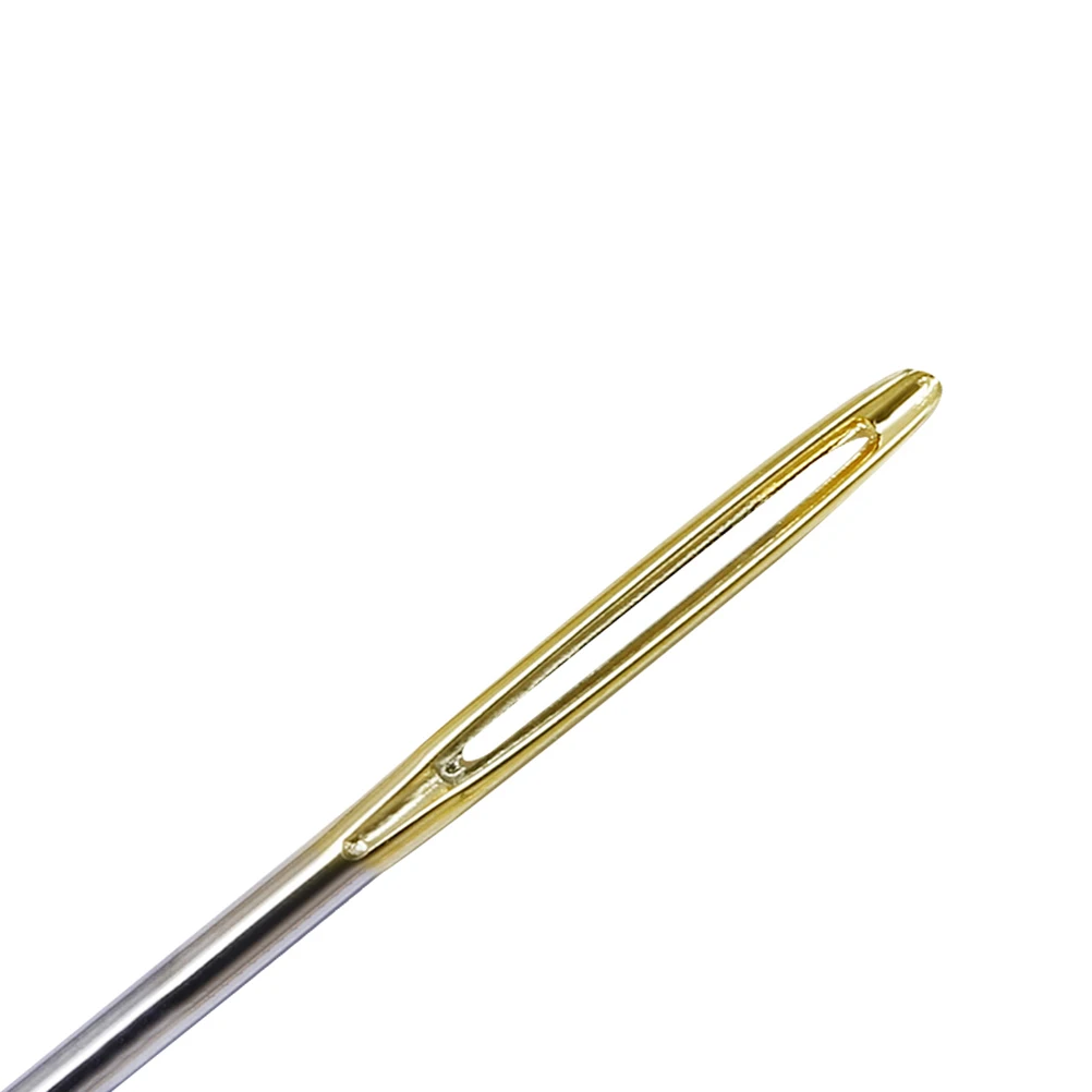 

7 Pcs Large Eye Blunt Needles Stitching Sewing Yarn Cross Embroidery Suture Craft Projects Stainless Steel Needle Kit