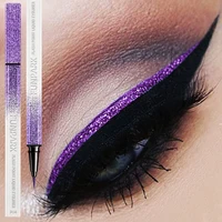 1PC New Purple Fine Liquid Eyeliner Waterproof Long Lasting Eye Pen Waterproof Quick-drying Korean Makeup Products Beauty Matte