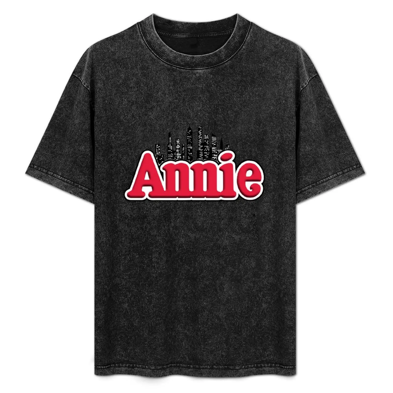 Annie Musical Logo 59 Simple Vintage T-Shirt sublime customs design your own basketball graphic tees plain white t shirts men