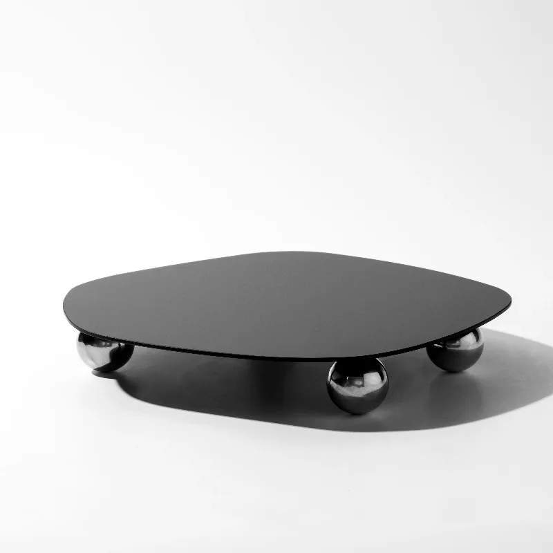 Irregular Geometric of French Tray | Aromatherapy Perfume Tray Light Luxury High-end Home Decoration Ornaments Mirror Moon Tray