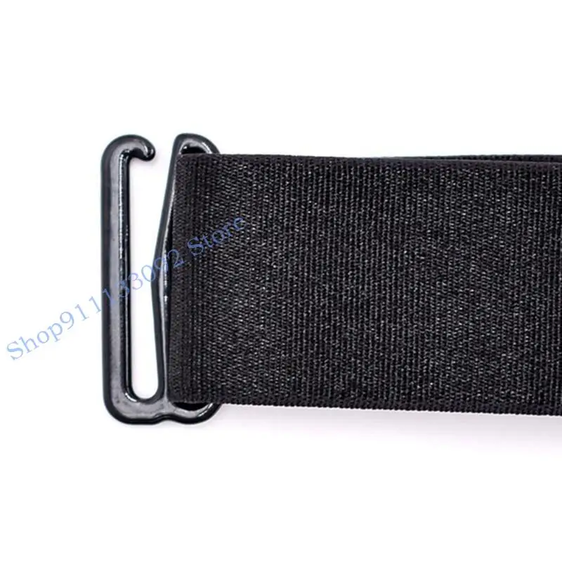 

H9ED Adjustable Men Sock Single Duck-Mouth Garter Suspenders Braces Clip Belt Hold Up