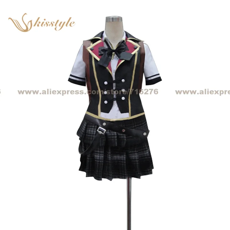 Kisstyle Fashion Final Fantasy Type-0 Cater Summer Uniform Cosplay Costume