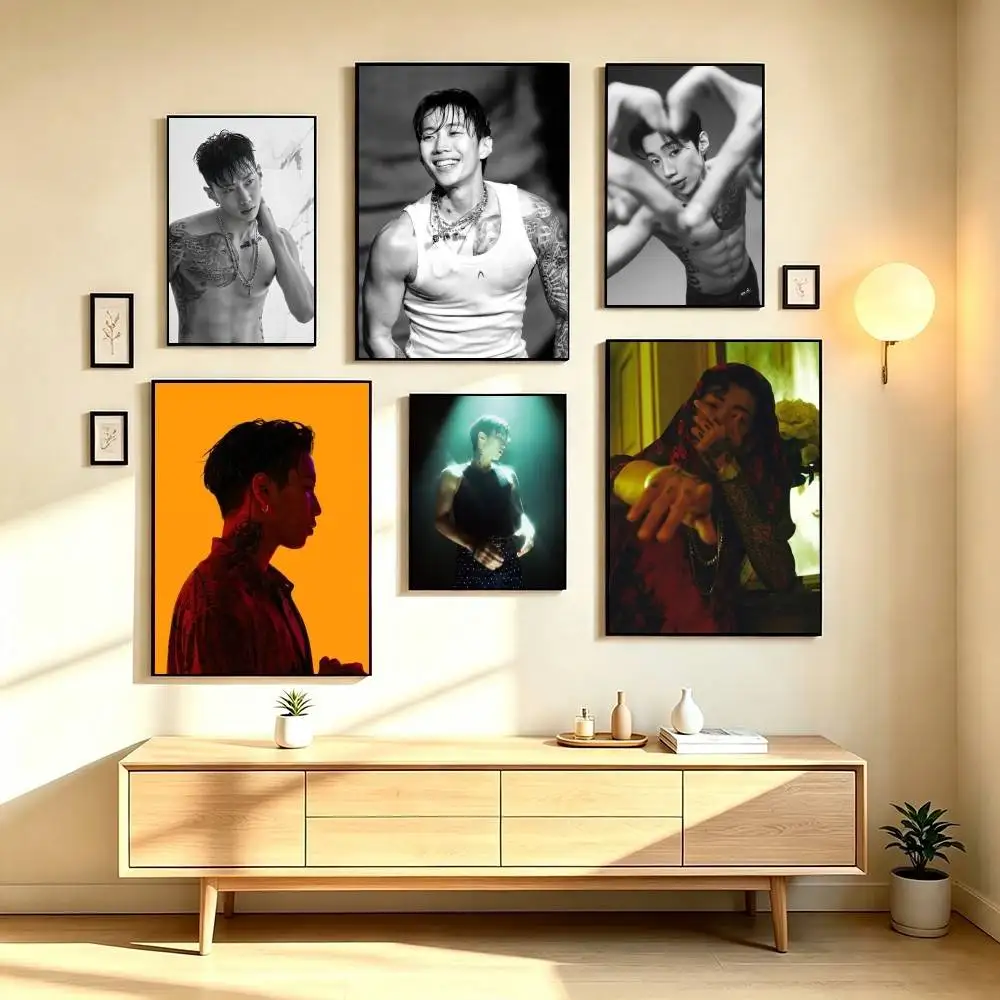 J-Jay Park B-boy Poster High Quality Dorm Living Room Aesthetic Wall Decoration Painting Stickers Gift