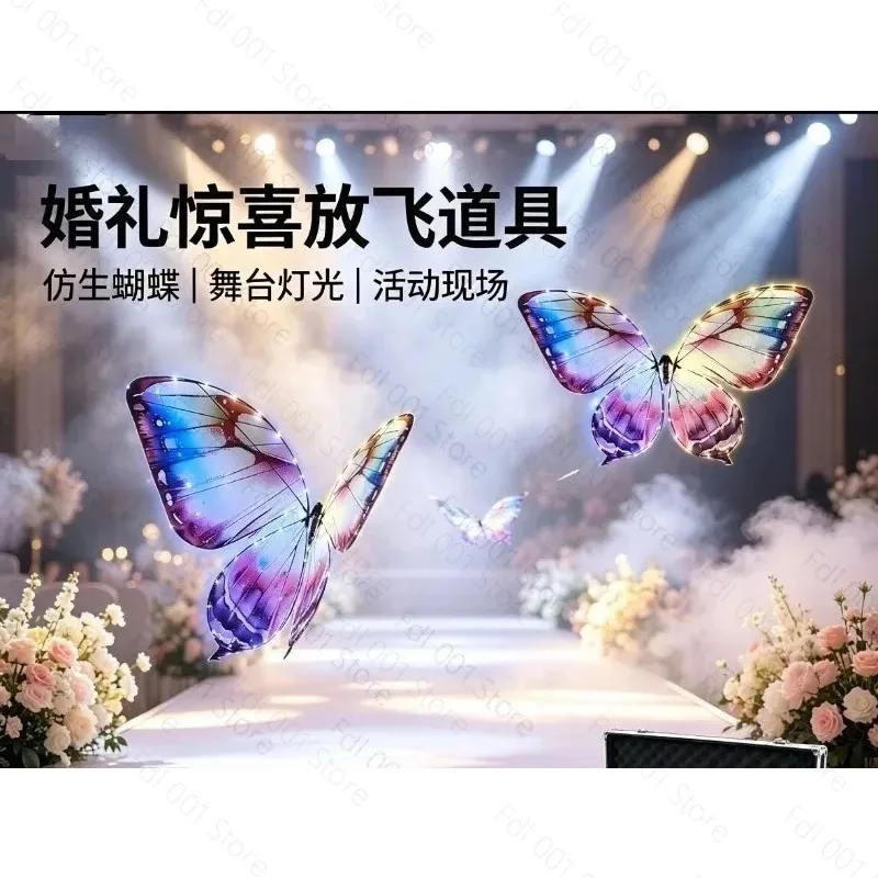 Bionic Remote Control butterfly Intelligent Flapping Wing Aircraft Commercial Event Atmosphere Props