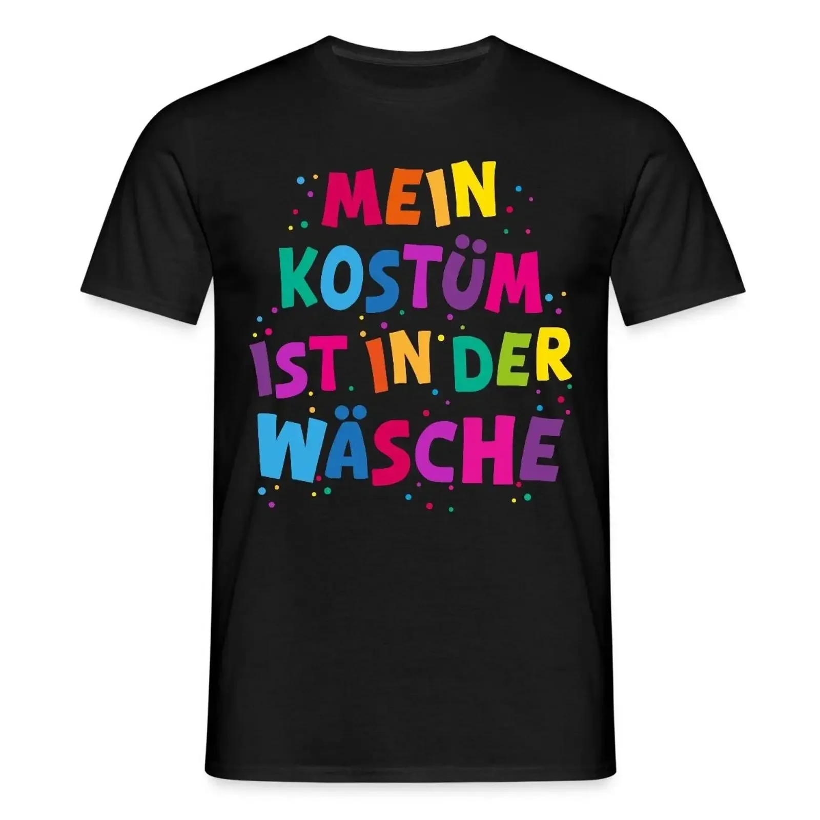 Mi disfraz está en la lavandería, camiseta vintage para hombre, estilo Fasching Karneval, unisex, streetwear, ligeramente cómoda y versátil.