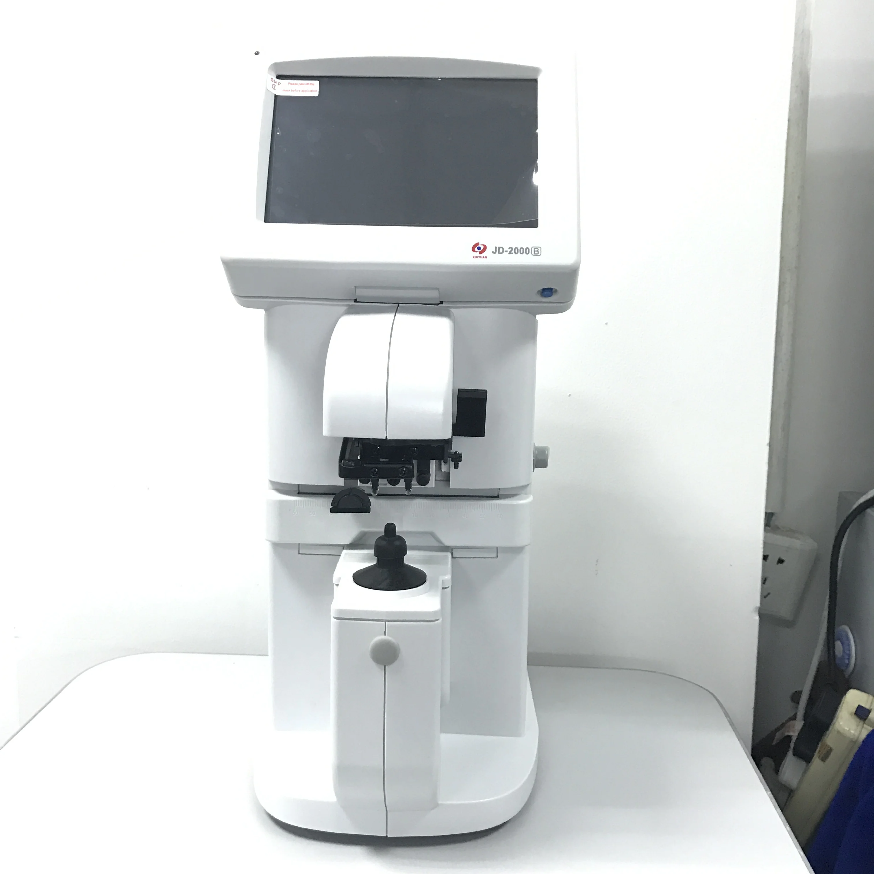 Equipamento de optometria JD-2000 com medidor de lente digital automático de 7 polegadas Focímetro automático Instrumentos ópticos de garantia de 1 ano