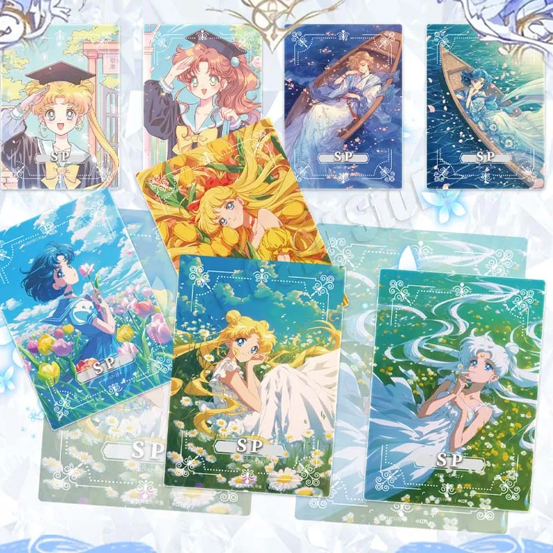 Limited sale New style Sailor Moon Card,ACG,SP,SSR,Metal carving card,Streaming sand card，classic anime goddess card collection