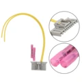 Kit De Reparación Con Conector De 10 Vías Para Fiat Panda 169, Compatible Con Unidad De Control De Luces, OE 71745167