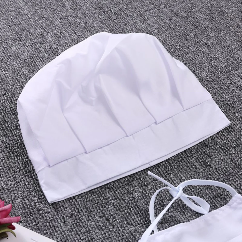 Kit Newborn Cotton Blended For Costumes Apron Baby Photos Costume Photography Chef Hat