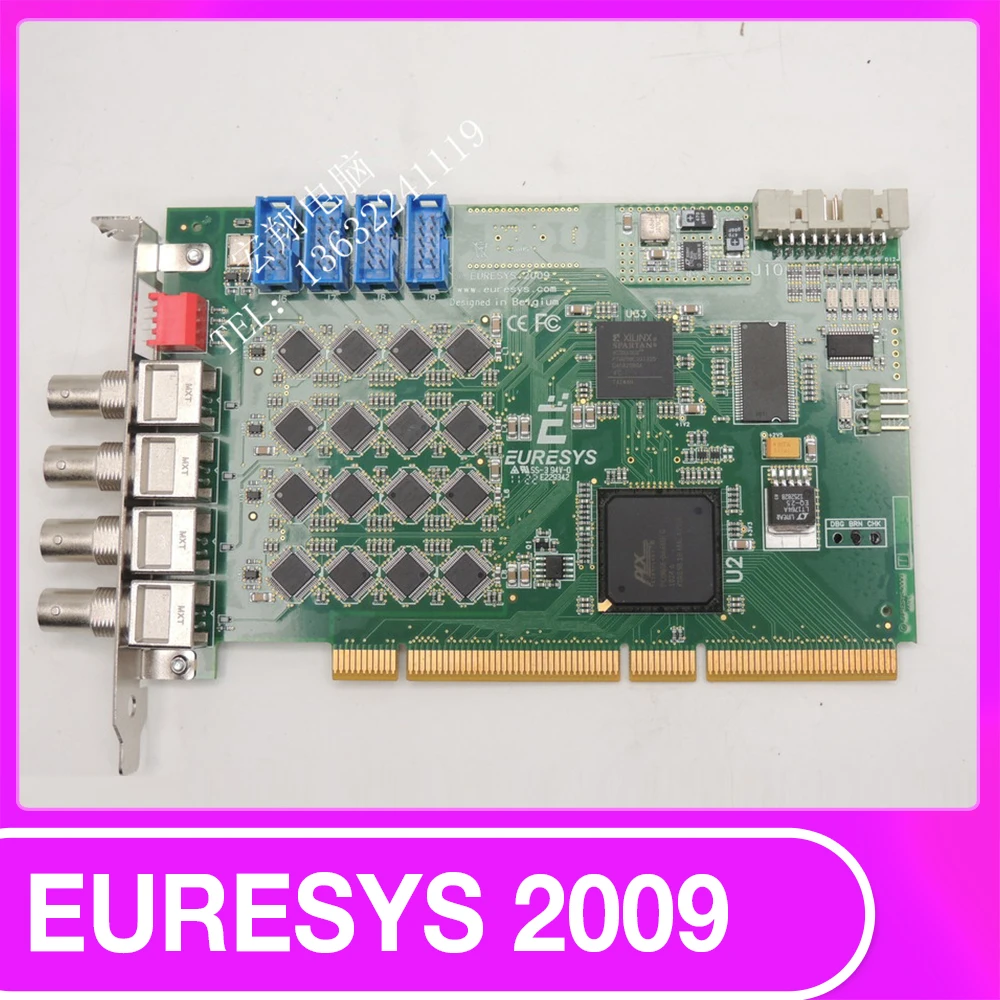 Industrial Control Motherboard For EURESYS 2009 Designed in Belgium E229342