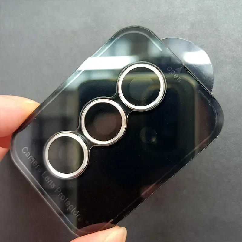 Camera Protector for Samsung Galaxy A34 A54 A14 5G Metal Lens Ring Tempered Glass on Samsung A24 A25 Lens film Protective Cap