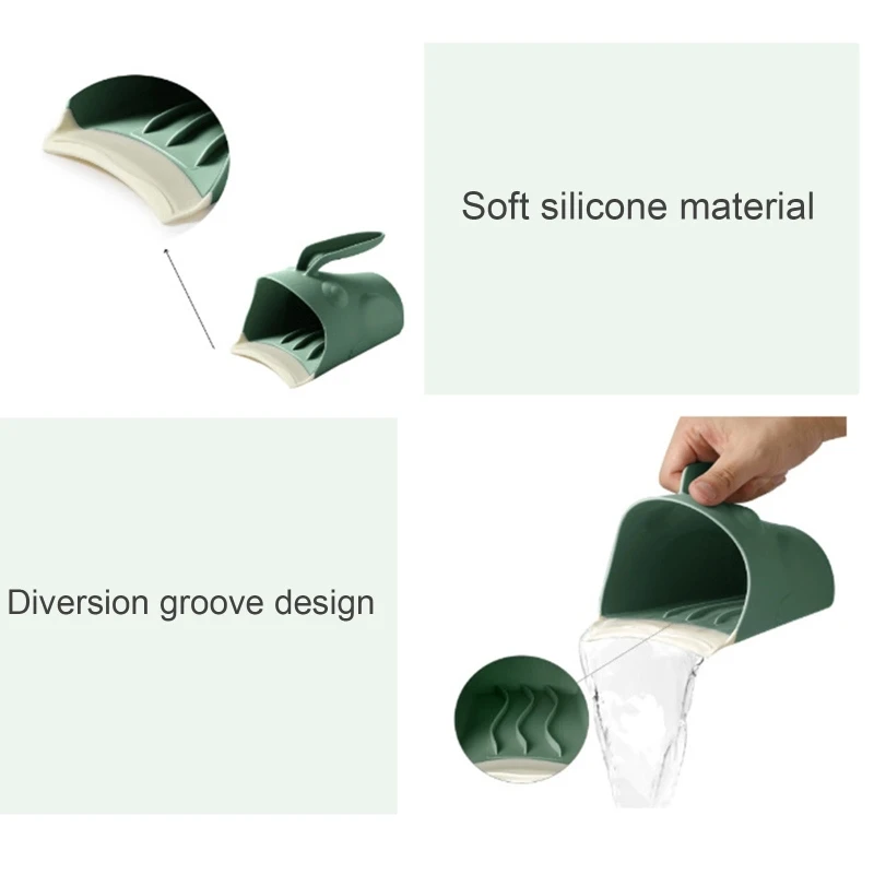 아기를위한 목욕 린스 컵 개구리 모양을위한 귀여운 아기 목욕 컵 유아를위한 헤어 샴푸 린저 목욕 워시 컵 샤워 세척 스푼