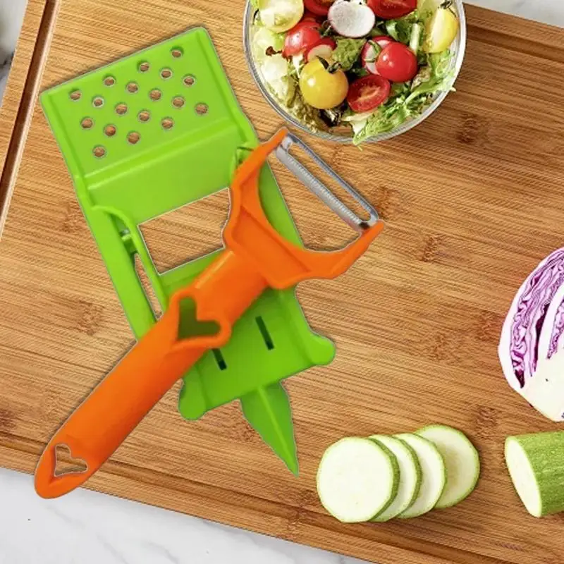 Trituradora de verduras, pelador de pepinos de mano, trituradora de verduras multiusos, juego de cortadores, utensilio de cocina, trituración