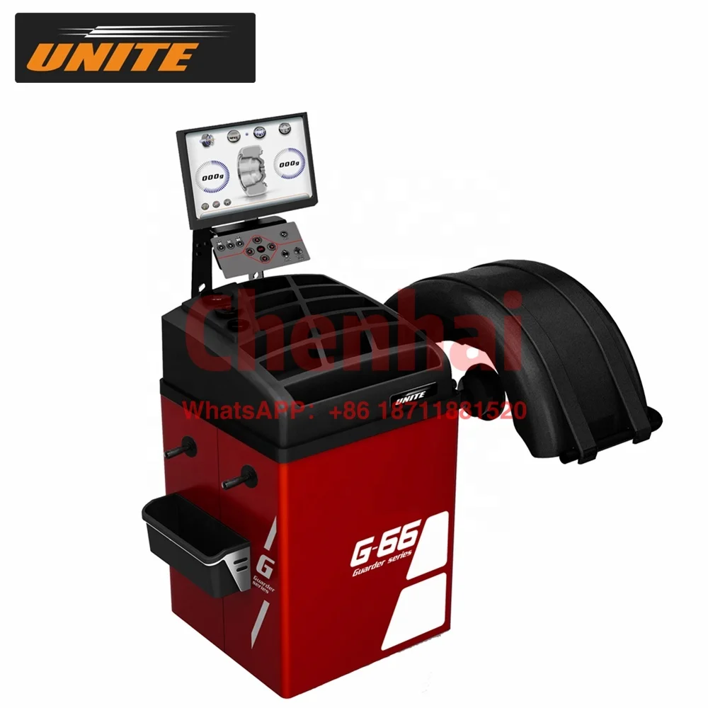 UNITE  G-66 wheel balancer garage equipment top quality automobile tyre balancing machine