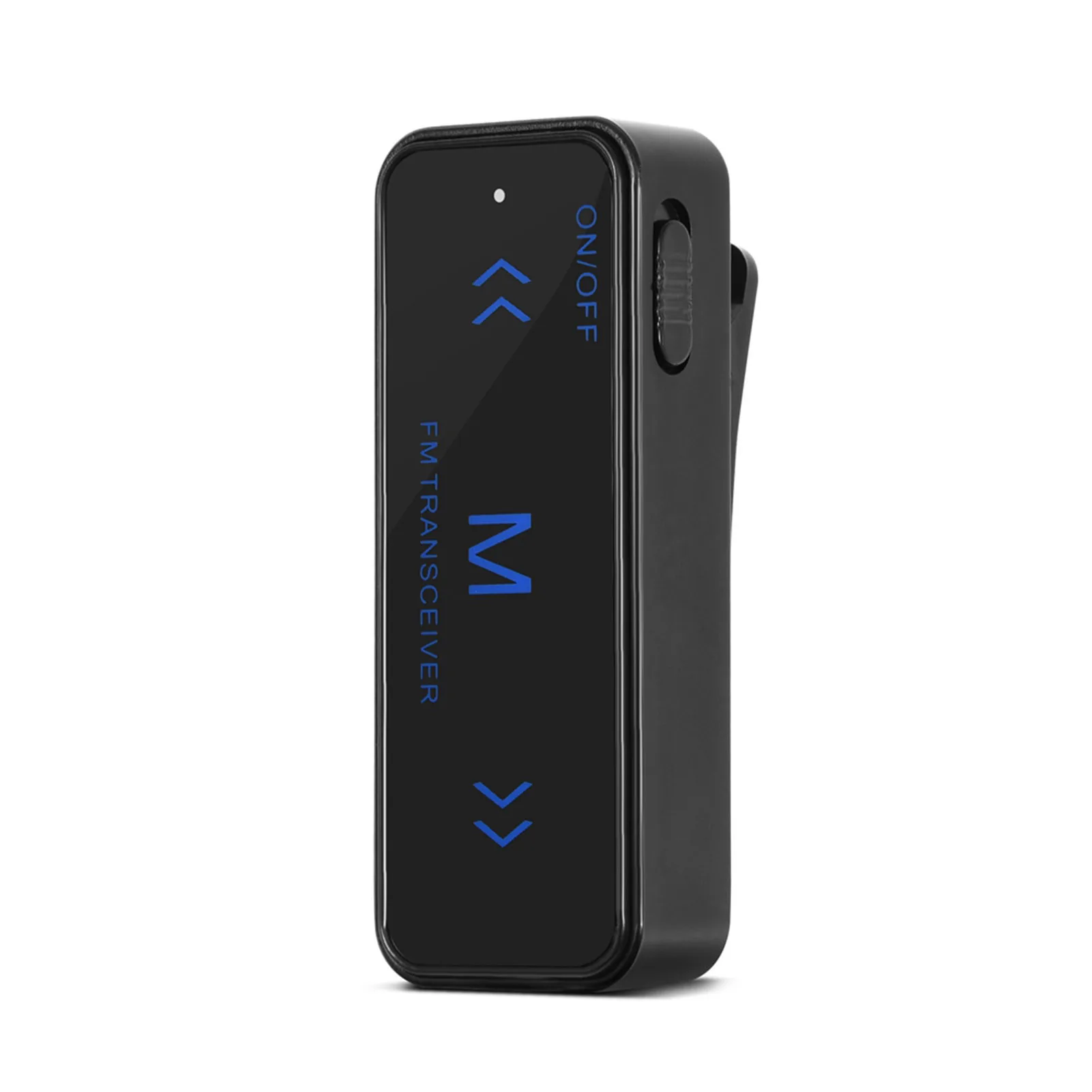 Mini Walkie Talkie 400-470MHz Jangkauan Jauh Radio Dua Arah dengan Headset Earpiece & Pengisian Daya USB, Satu Set Pasangan untuk Salon Restoran